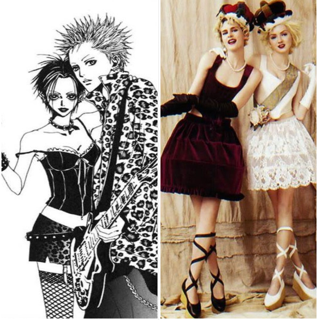 Những thiết kế của Vivienne Westwood xuất hiện trong vũ trụ của bộ manga và anime đình đám Nana - Ảnh 7.