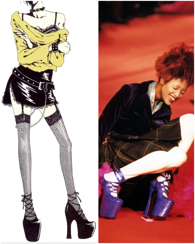 Những thiết kế của Vivienne Westwood xuất hiện trong vũ trụ của bộ manga và anime đình đám Nana - Ảnh 9.