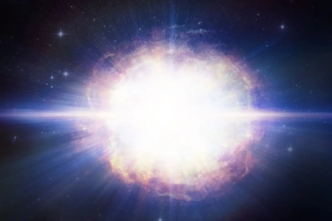 Vụ nổ lớn nhất từng được quan sát trong vũ trụ 'làm khó' các nhà thiên văn học - Ảnh 1.