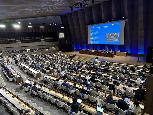 Thứ trưởng Ngoại giao Hà Kim Ngọc tham dự kỳ họp lần thứ 216 Hội đồng chấp hành UNESCO - Ảnh 1.