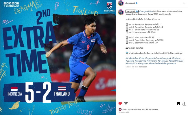 CĐV Indonesia tấn công trang Instagram của ĐT Thái Lan sau màn ẩu đả xấu xí ở chung kết SEA Games - Ảnh 2.
