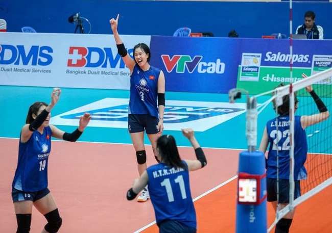 Thanh Thúy đập bóng 'thần sầu', ghi điểm hàng loạt trước Thái Lan top 20 thế giới ở SEA Games 32 - Ảnh 3.