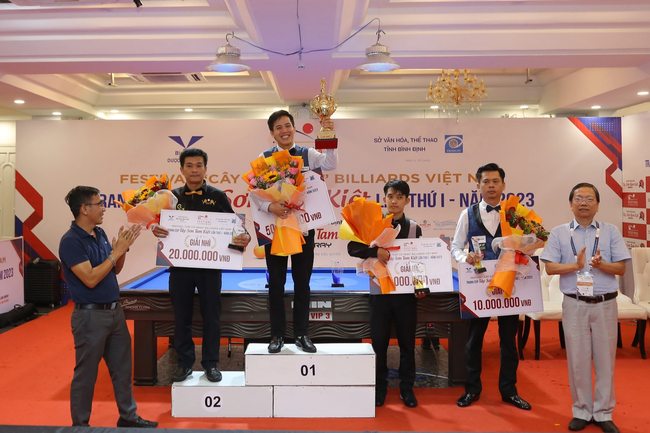 Nguyễn Huỳnh Phương Linh vô địch Festival cây cơ vàng billiards Việt Nam 2023 - Ảnh 2.