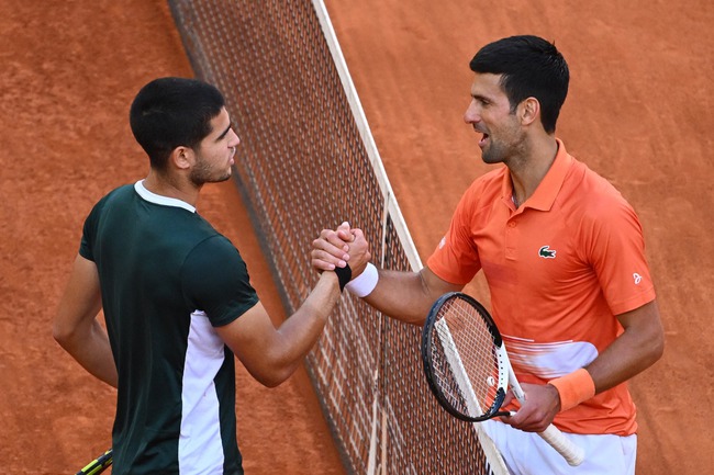 Djokovic chung nhánh đấu với Carlos Alcaraz ở Roland Garros 2023