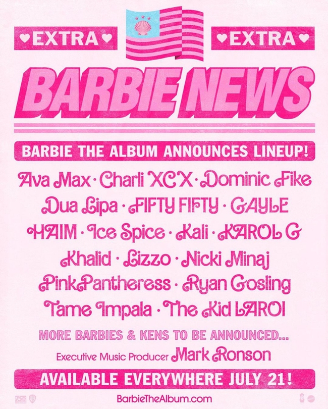 FIFTY FIFTY hát nhạc phim 'Barbie' live-action của Margot Robbie - Ảnh 3.
