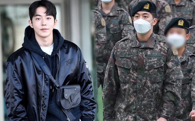 Choáng với diện mạo hiện tại của Nam Joo Hyuk, thay đổi rõ 1 điều sau hơn 1 tháng nhập ngũ - Ảnh 2.