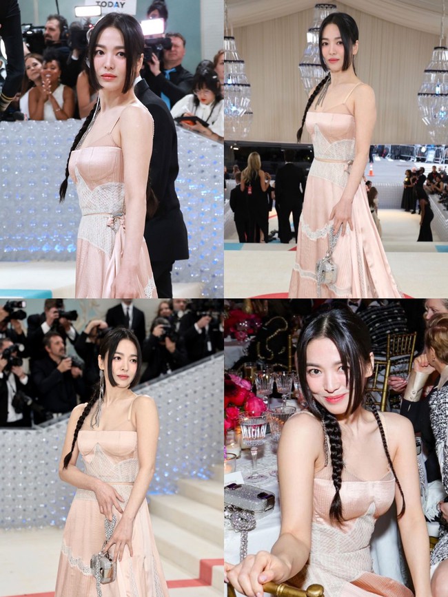 Song Hye Kyo khiến 2 triệu người cùng dàn mỹ nhân Hàn “đổ gục” với màn khoe visual đỉnh cao tại Met Gala - Ảnh 5.