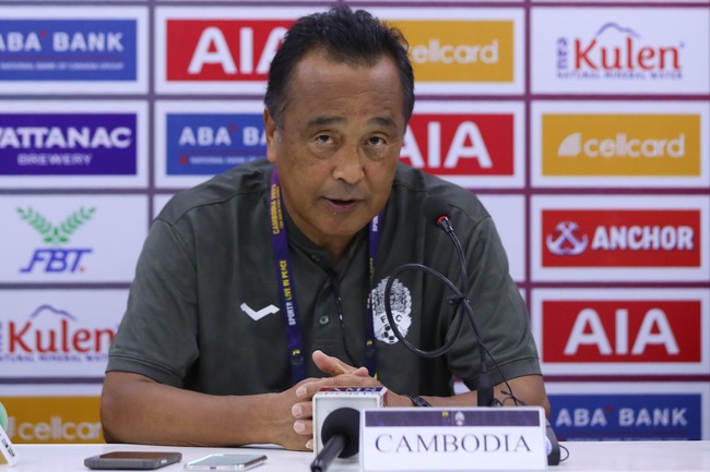 HLV U22 Campuchia: ‘Tôi không hề tuyên bố sẽ giành được huy chương vàng SEA Games’ - Ảnh 1.