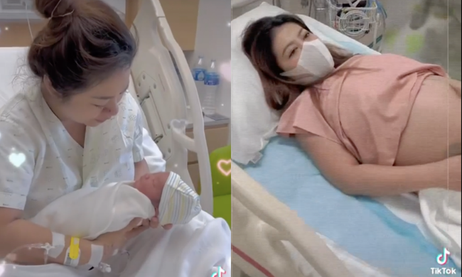 Sao nữ Việt từng nói không sinh con nay công bố loạt khoảnh khắc xúc động khi chào đón nhóc tỳ đầu lòng  - Ảnh 2.