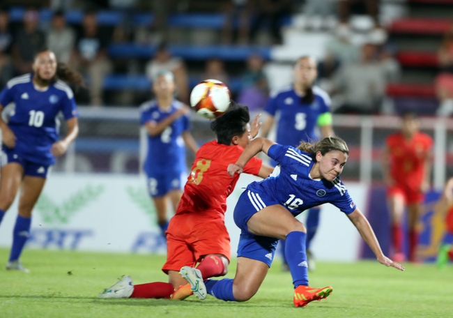 Nữ Philippines bất ngờ để thua nữ Myanmar 0-1 ở SEA Games 32