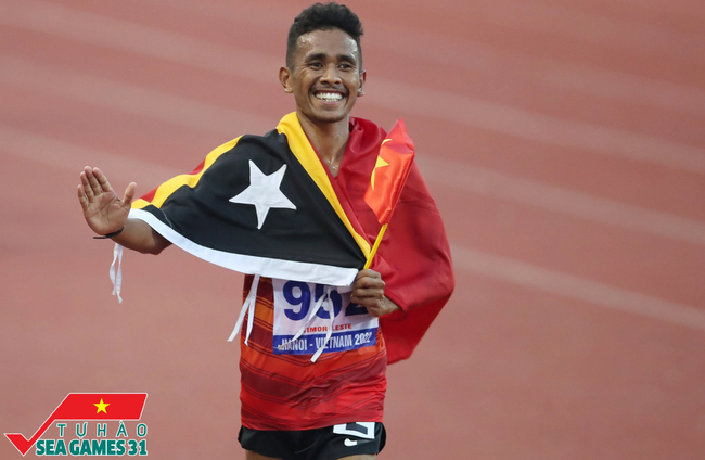 VĐV Timor Leste tập luyện cạnh cống nước, trong công viên để chinh phục giấc mơ vàng SEA Games - Ảnh 3.