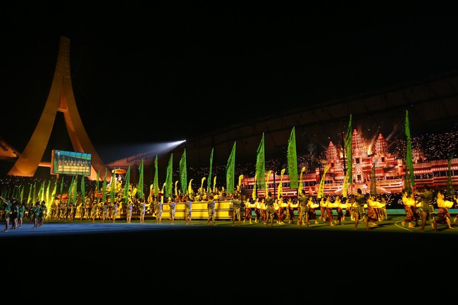 Lễ khai mạc SEA Games 32: Campuchia 'chơi lớn' với màn trình diễn chuẩn Olympic - Ảnh 8.