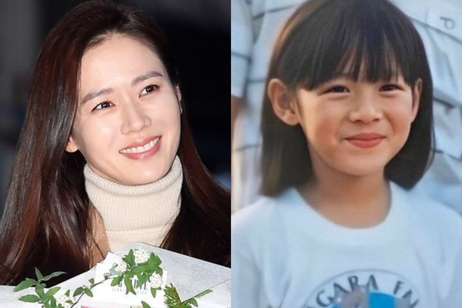 Hé lộ ảnh thơ ấu của loạt diễn viên đình đám xứ Hàn: Song Hye Kyo - Son Ye Jin xinh xắn từ bé, bất ngờ nhất là Hyun Bin  - Ảnh 4.
