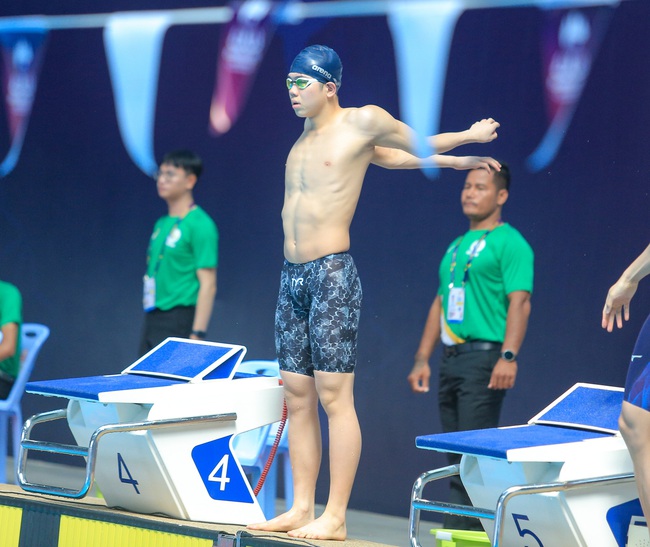 Nam thần Hoàng Quý Phước vẫn còn ngôi sao hy vọng để thi đấu chung kết bơi 100m tự do dù bị trượt top 8 - Ảnh 8.