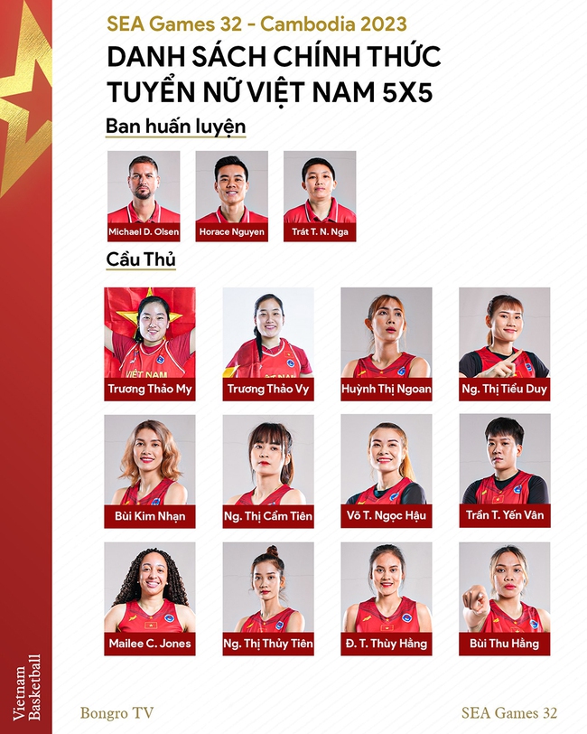 Link xem trực tiếp bóng rổ của ĐT Việt Nam tại SEA Games 32 - Ảnh 3.