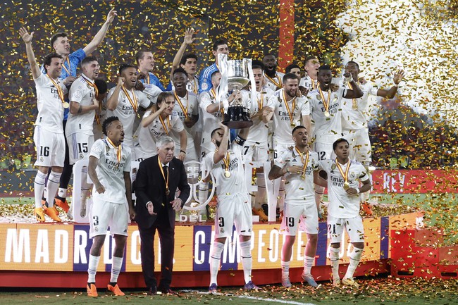 Rodrygo hóa người hùng với cú đúp ấn tượng, Real Madrid vô địch cúp nhà vua Tây Ban Nha - Ảnh 5.
