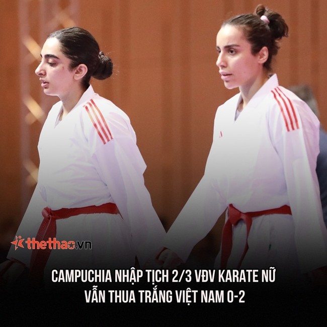 Nhập tịch 2 VĐV karate xịn, Campuchia vẫn không thể thắng được Việt Nam - Ảnh 2.