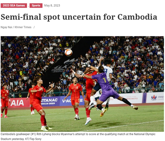 U22 Campuchia chưa bị loại khỏi SEA Games 32, Chủ tịch liên đoàn đã từ chức, báo nhà thì bi quan - Ảnh 4.