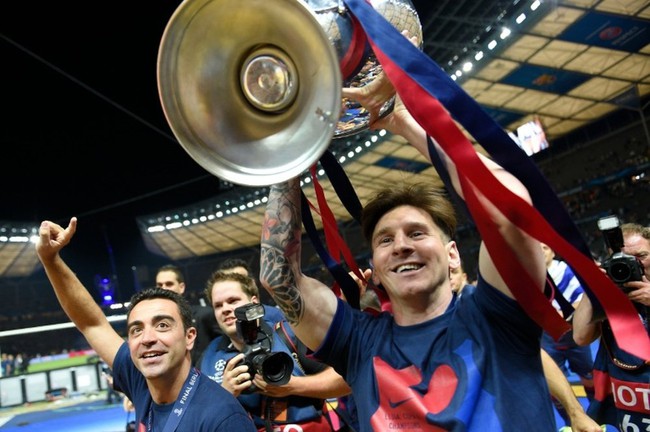 Messi và HLV Barca hiện tại Xavi từng cùng nhau chinh phục nhiều thành công