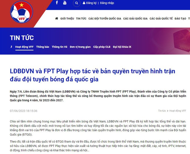 Bầu Hoàn muốn VTV trực tiếp trận đấu của ĐT Việt Nam ở Lạch Tray, VFF lập tức phản hồi - Ảnh 3.