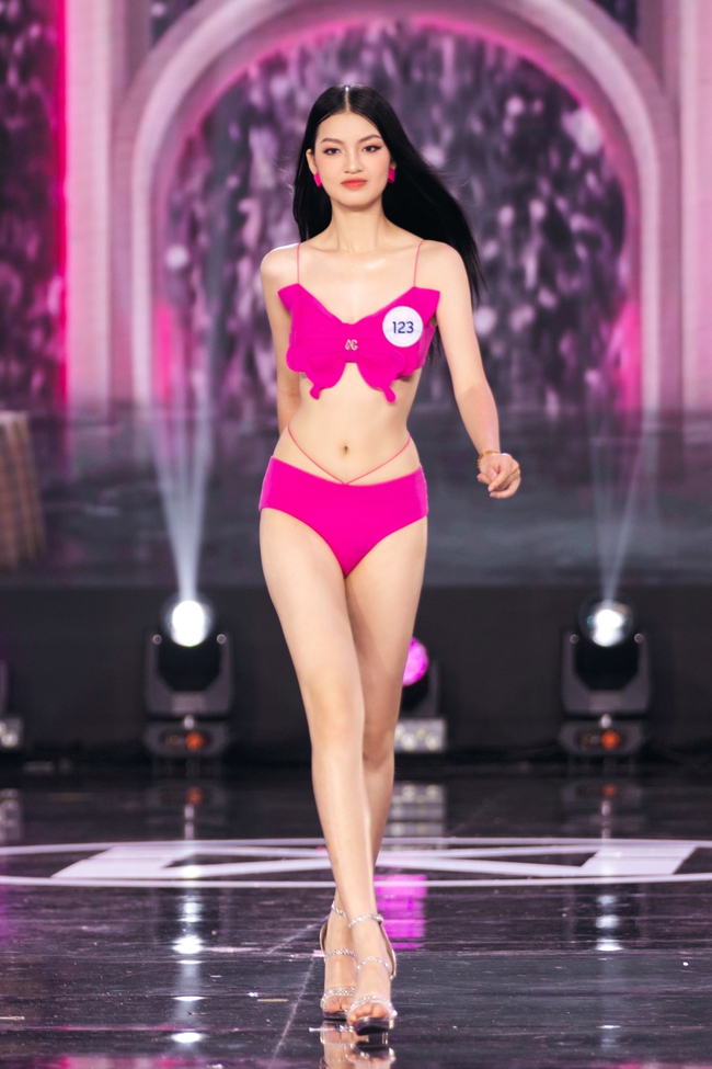 Soi dáng vóc Top 45 người đẹp tại Miss World Vietnam 2023 - Ảnh 12.