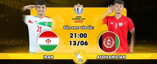 Lịch thi đấu bóng đá hôm nay 13/6: Iran vs Afghanistan - Ảnh 5.