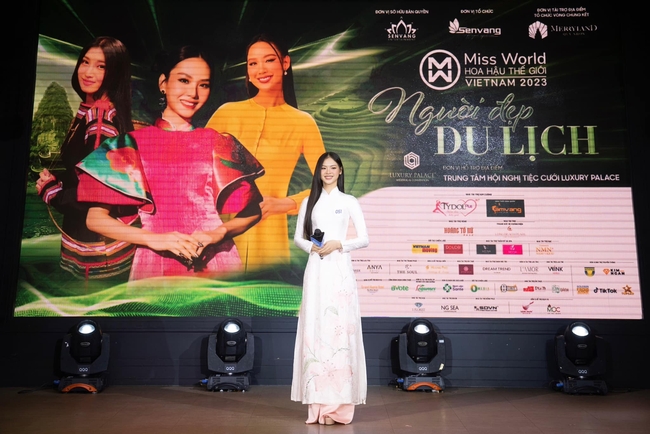 Hoa khôi bóng chuyền Ngân Hà vào chung kết Miss World Vietnam 2023 - Ảnh 11.