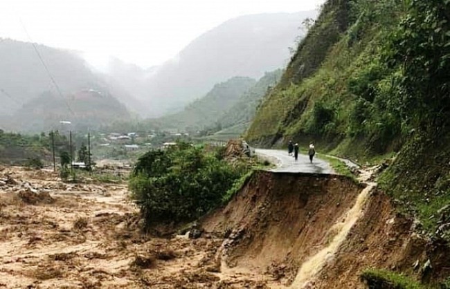 Cảnh báo lũ quét, sạt lở đất, sụt lún đất tại Hà Giang, Tuyên Quang - Ảnh 1.