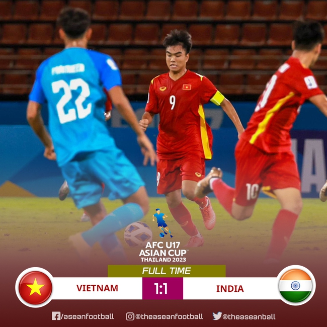 Sai lầm tai hại khiến U17 Việt Nam chia điểm U17 Ấn Độ, cục diện bảng D vô cùng khó lường - Ảnh 2.