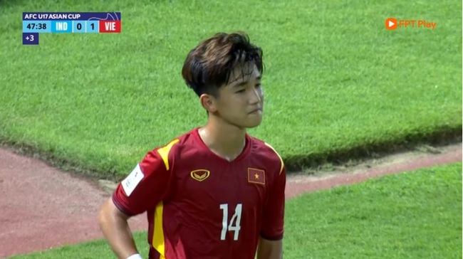 Cột dọc của U17 Ấn Độ đã cướp đi siêu phẩm đá phạt góc của sao trẻ U17 Việt Nam - Ảnh 4.