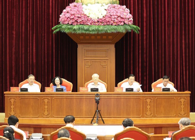 Tổng Bí thư Nguyễn Phú Trọng chủ trì Hội nghị sơ kết một năm hoạt động của Ban Chỉ đạo cấp tỉnh về phòng, chống tham nhũng, tiêu cực - Ảnh 3.