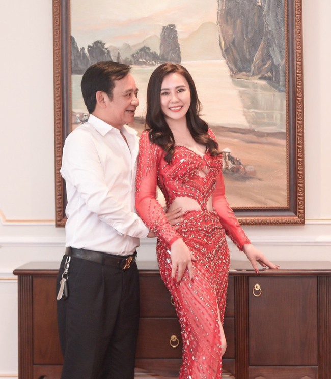 Hoa hậu Phan Kim Oanh vướng nghi vấn tình cảm với nghệ sĩ Quang Tèo - Ảnh 2.