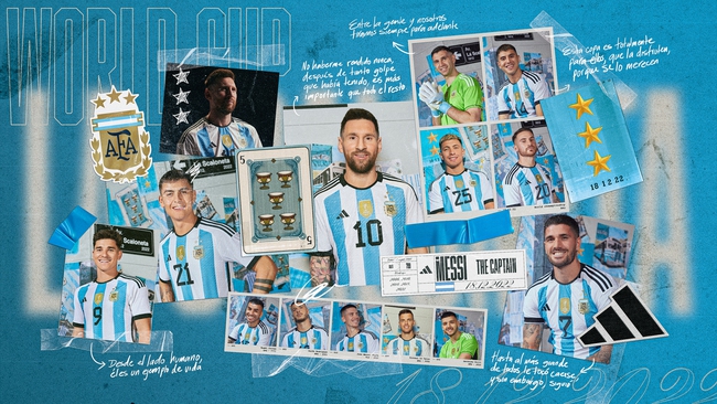 adidas phát hành bộ phim về Messi và đội tuyển Argentina - Ảnh 1.