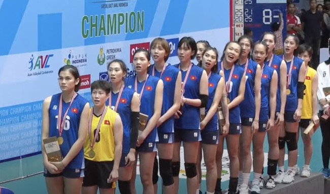 Tuyển bóng chuyền nữ Việt Nam chuẩn bị đánh SEA V.League 2023