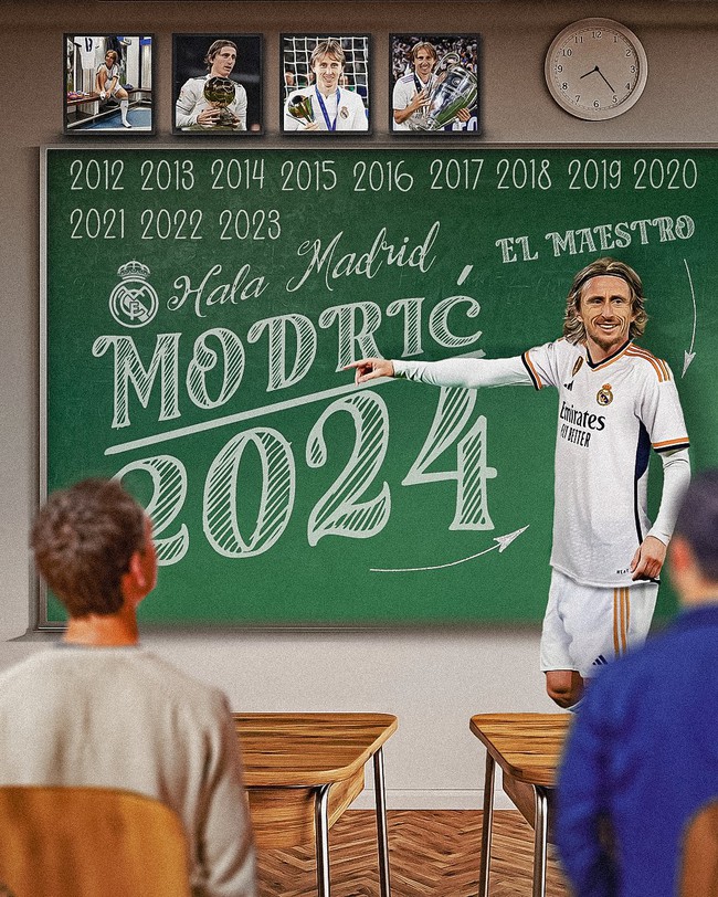 Modric gia hạn với Real Madrid, trở thành Quả bóng Vàng duy nhất còn trụ lại châu Âu - Ảnh 2.