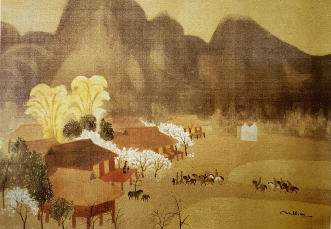 Nhớ họa sĩ Nguyễn Thụ (12/12/1930 - 24/6/2023): Một ký hiệu hội họa rất riêng - Ảnh 3.