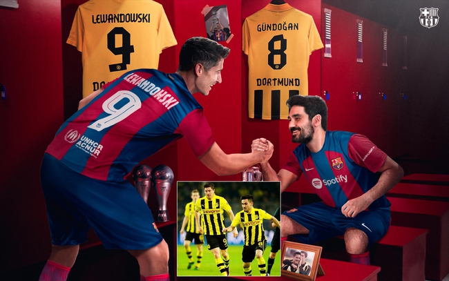 Lewandowski và Gundogan: Những chỉ huy thượng hạng ở Camp Nou - Ảnh 1.