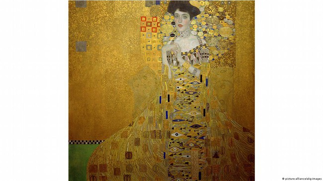 'Lady with a Fan' của Klimt đạt giá hơn 100 triệu USD - Ảnh 4.