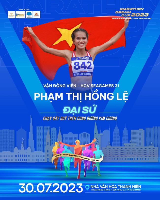 Siêu mẫu Hồ Đức Vĩnh tiết lộ lý do mời vận động viên Phạm Thị Hồng Lệ làm đại sứ Marathon Dream Cup 2023 - Ảnh 2.