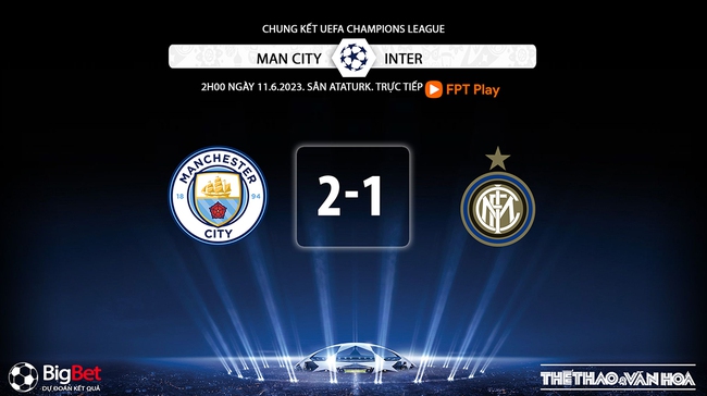 Nhận định, soi kèo Man City vs Inter (02h00, 11/6), chung kết Cúp C1 Champions League - Ảnh 13.