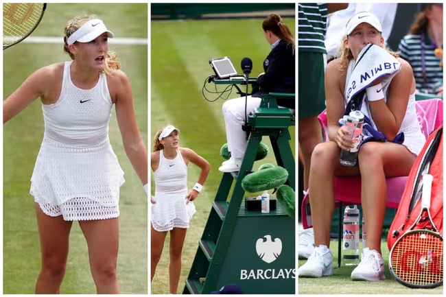Wimbledon 2023: Andreeva dừng bước - Ảnh 1.