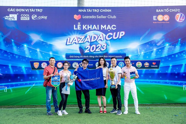 Sôi động giải bóng đá Lazada Cup 2023 - Ảnh 4.