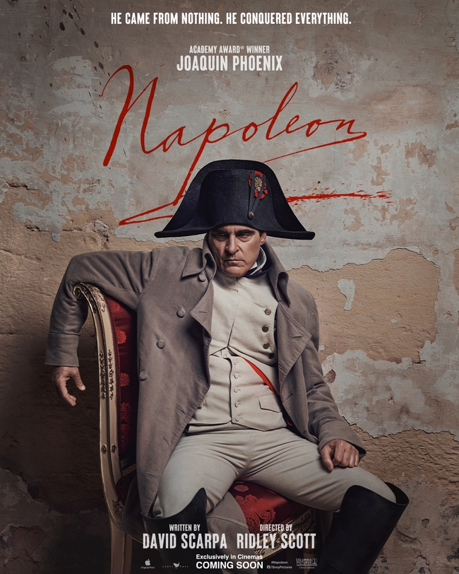 Ngôi sao Oscar Joaquin Phoenix cùng ông hoàng phim sử thi Vanessa Kirby trở lại màn ảnh với thiên hùng ca về 'Napoleon' - Ảnh 1.