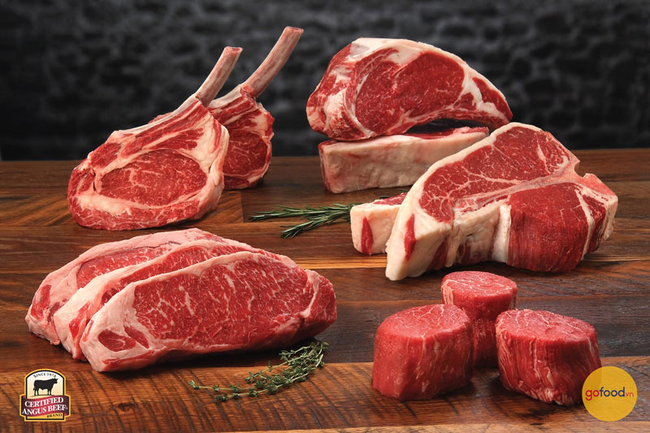 Mua thịt bò Mỹ nhập khẩu chất lượng thượng hạng tại Gofood - Ảnh 1.