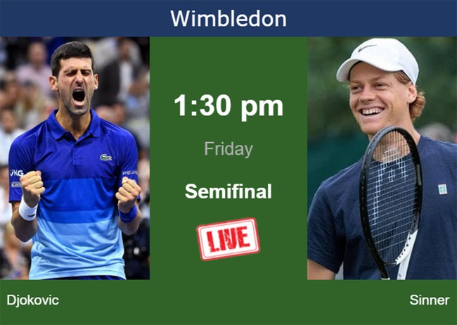 Link xem trực tiếp Djokovic vs Jannik Sinner, Wimbledon vòng  bán kết - Ảnh 4.
