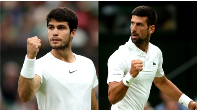 Alcaraz vs Djokovic ở chung kết Wimbledon 2023. Ai sẽ thắng?