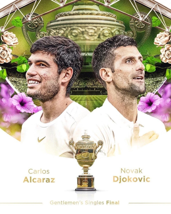Nhận định Djokovic vs Alcaraz, chung kết Wimbledon 2023: Bản lĩnh siêu sao và khát vọng tuổi trẻ - Ảnh 3.