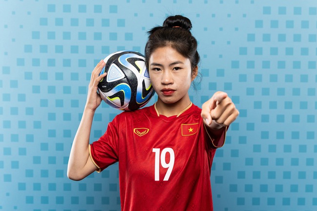 ĐT nữ Việt Nam siêu đáng yêu quảng bá World Cup: Thanh Nhã - Hoàng Thị Loan xinh không góc chết - Ảnh 6.