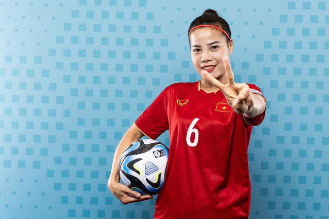 ĐT nữ Việt Nam siêu đáng yêu quảng bá World Cup: Thanh Nhã - Hoàng Thị Loan xinh không góc chết - Ảnh 10.