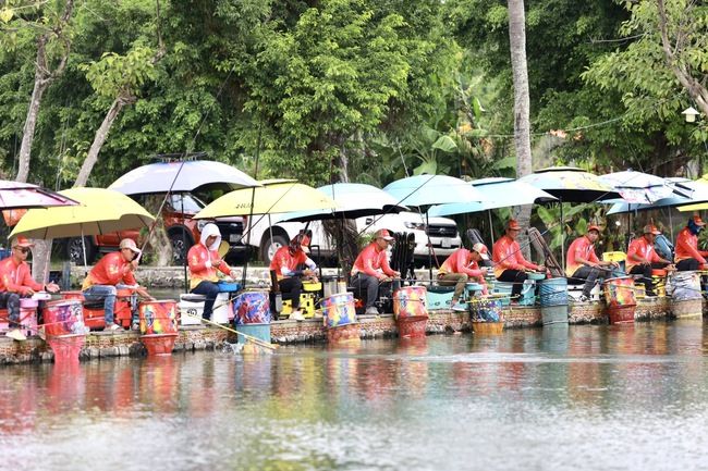 Cần thủ Huỳnh Minh Nguyên thắng thuyết phục ở vòng 5 giải VĐQG Câu cá thể thao 2023 - Ảnh 3.